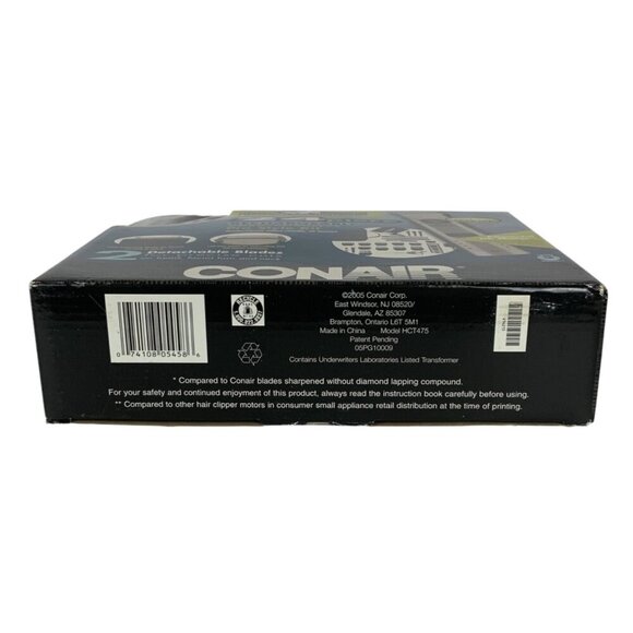 Conair Pro Style 24-Piece Rechargeable Cord/Cordless Grooming Kit Vintage 2005 - Picture 5 of 6